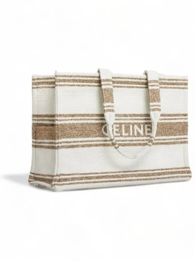 23FW Cabas Striped Large Shopper Bag Tote Bag 196762EZ7