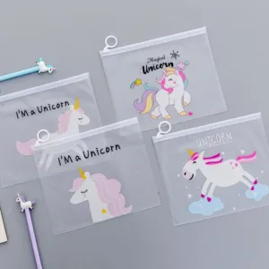A5 Designer Zipper Pouch  ( Pack of 1 )