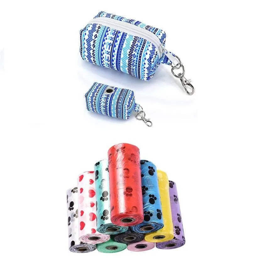 Art Deco Poop Bag Holder
