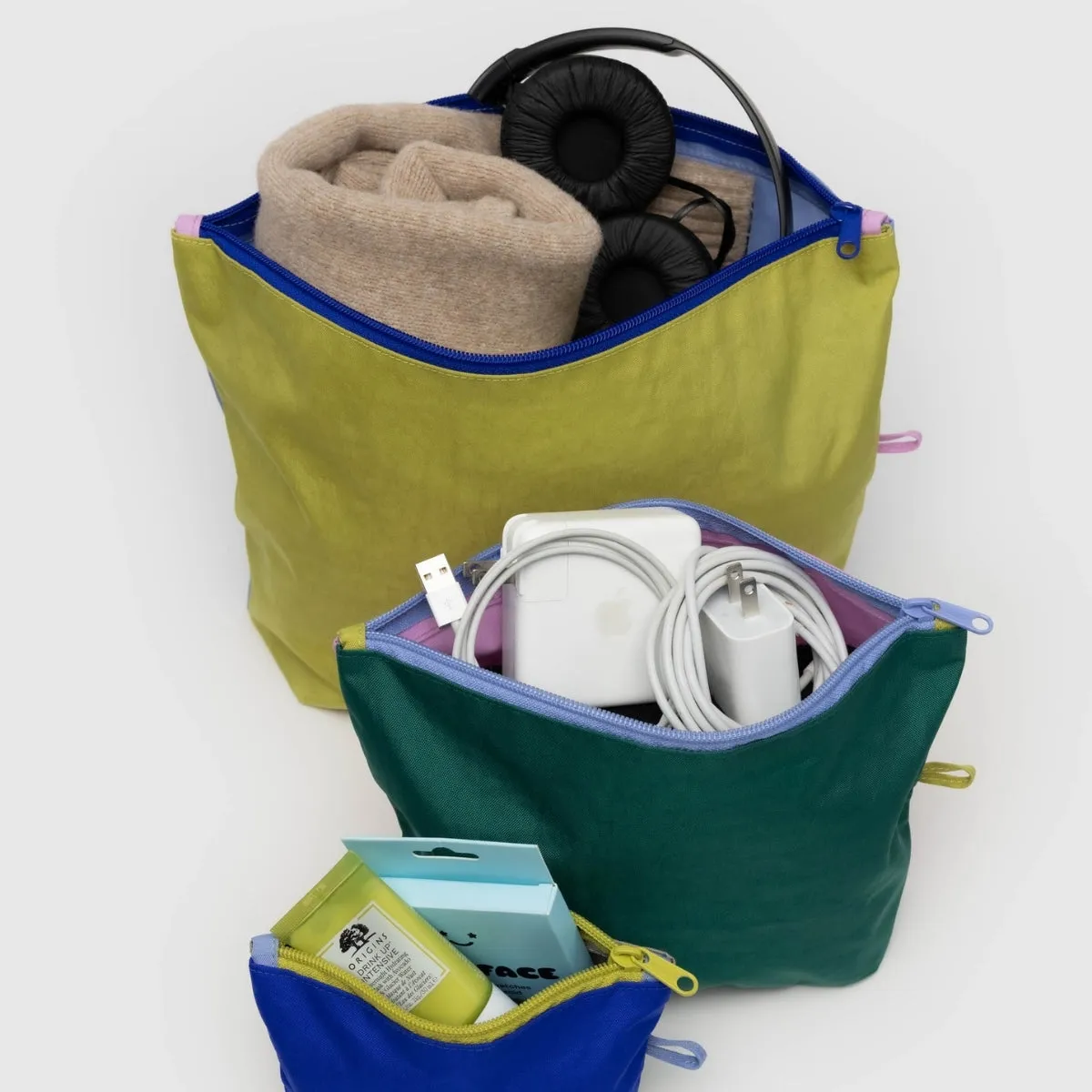 Baggu Go Pouch Set in Plein Air