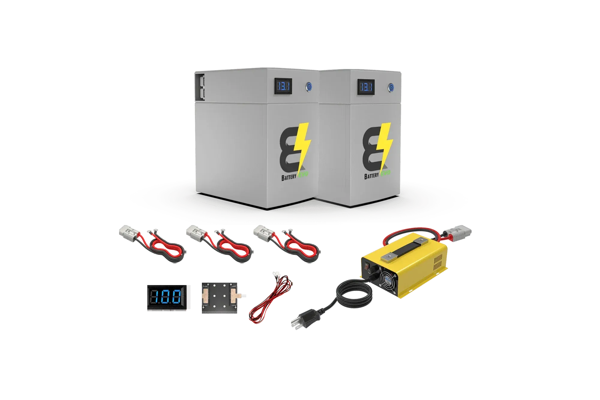 BatteryEVO 12V OWL Max 2 2x Battery Kit (460Ah - 6 kWh)