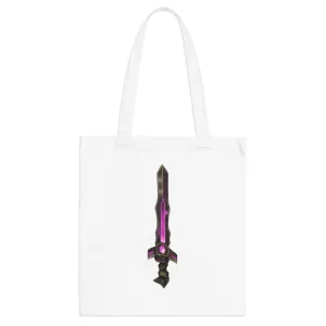 Brown and Purple Sword Tote Bag