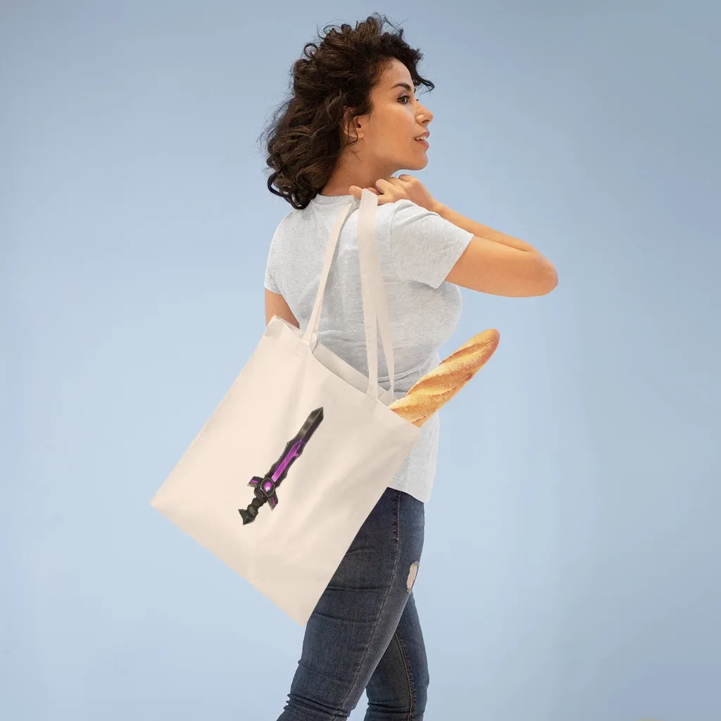 Brown and Purple Sword Tote Bag