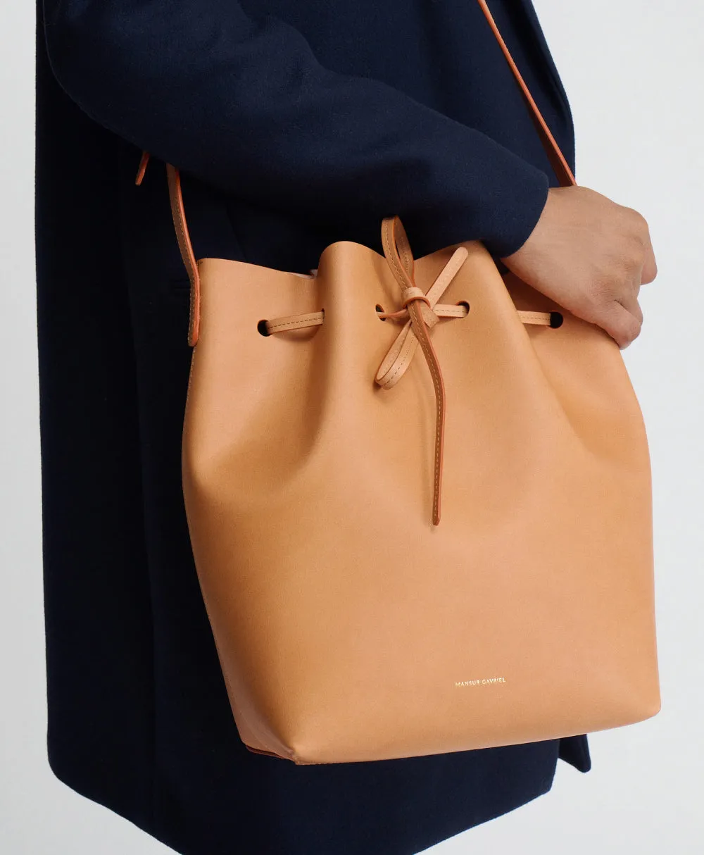 Bucket Bag - Cammello/Malva