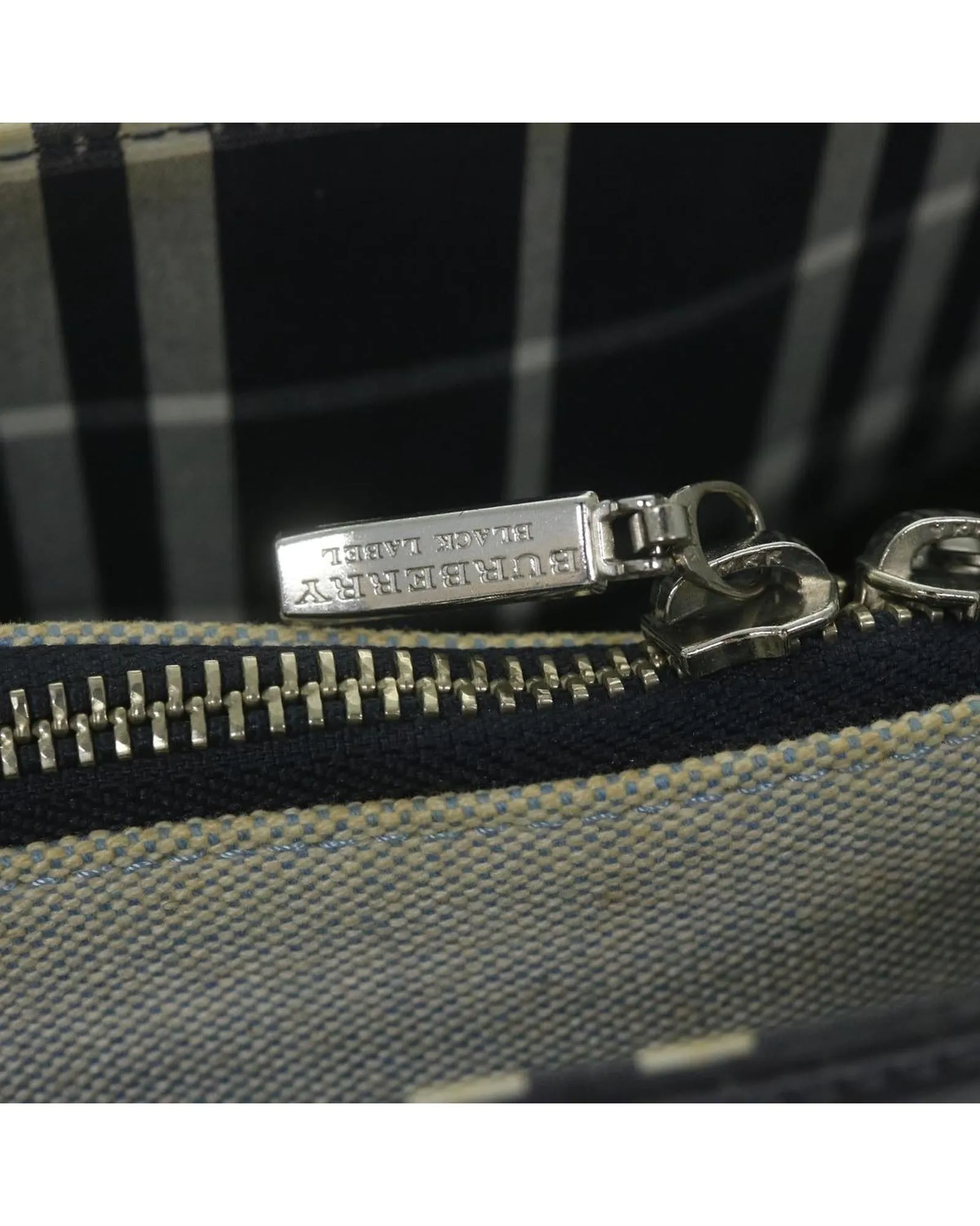 Canvas Business Bag with Key Accessory and Clochette