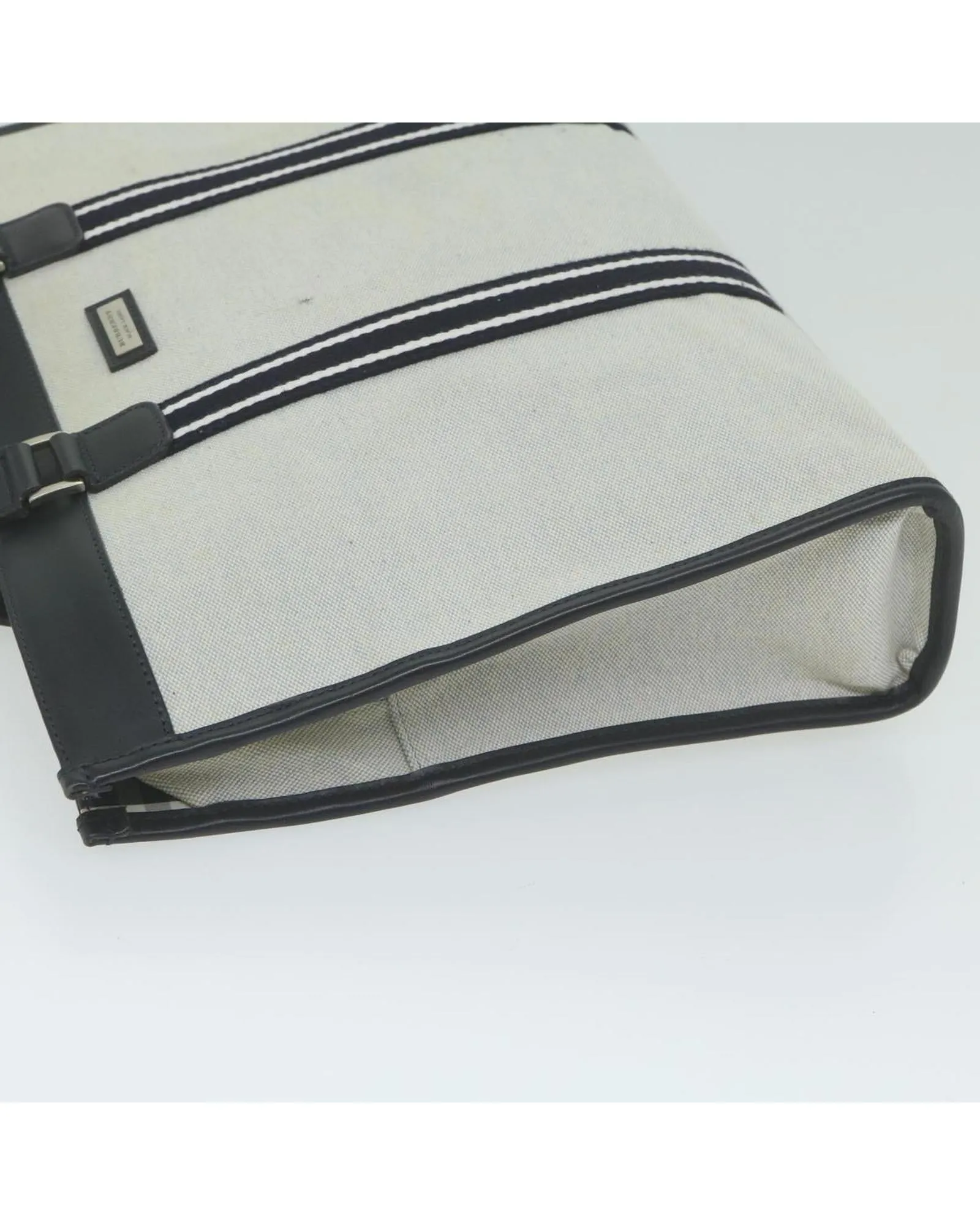 Canvas Business Bag with Key Accessory and Clochette