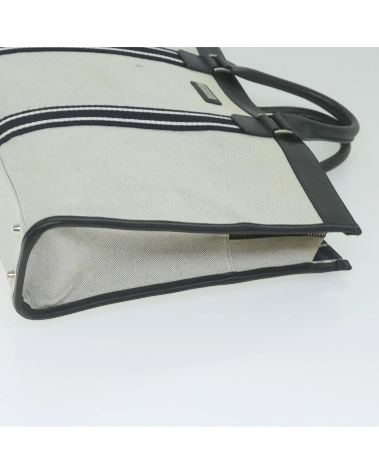 Canvas Business Bag with Key Accessory and Clochette