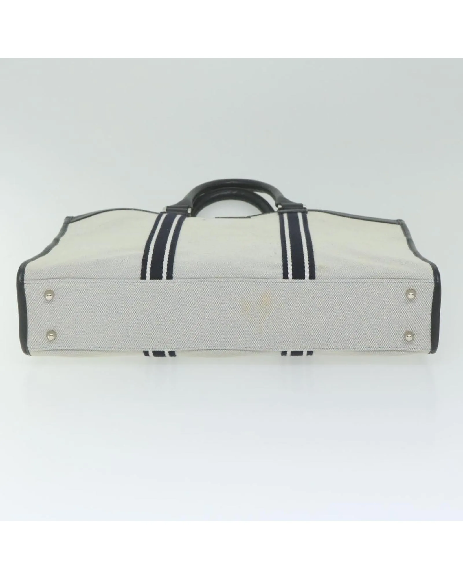 Canvas Business Bag with Key Accessory and Clochette