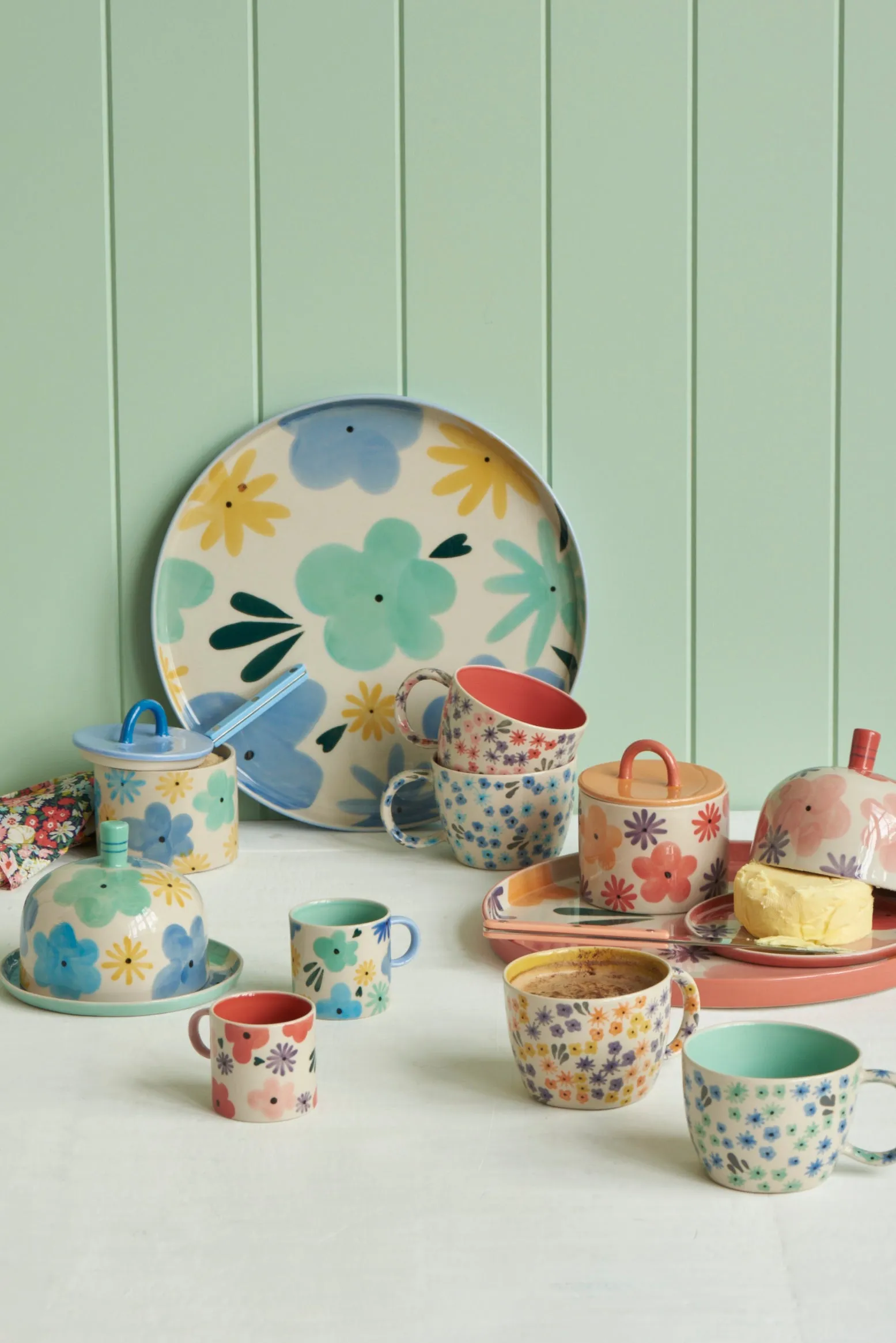 DITSY SUGAR BOWL BLUE
