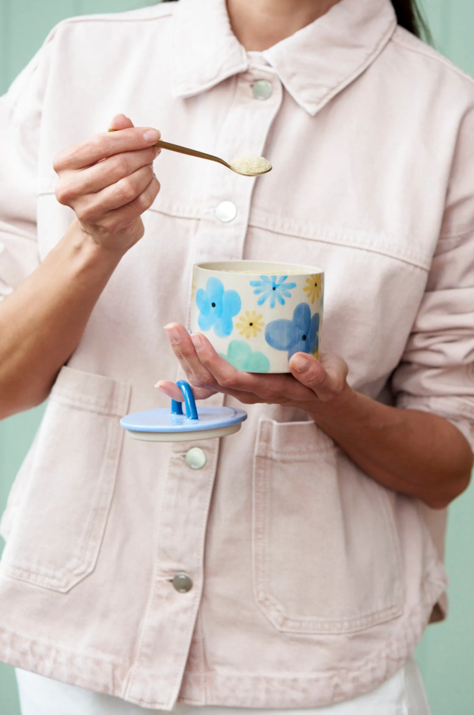 DITSY SUGAR BOWL BLUE