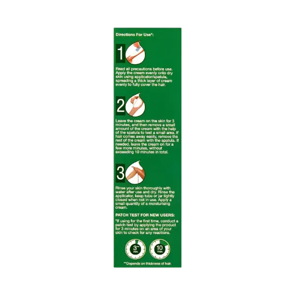 Eu Safe & Smooth Dry Skin Hair Removal Cream 100g