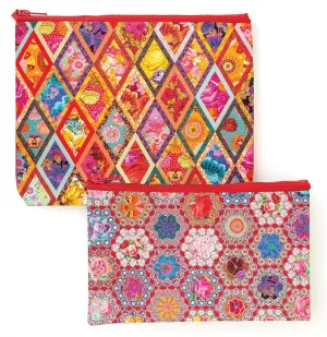 Fabulous Floral Eco Pouch Set