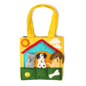 Felt Doggy Puppet Bag