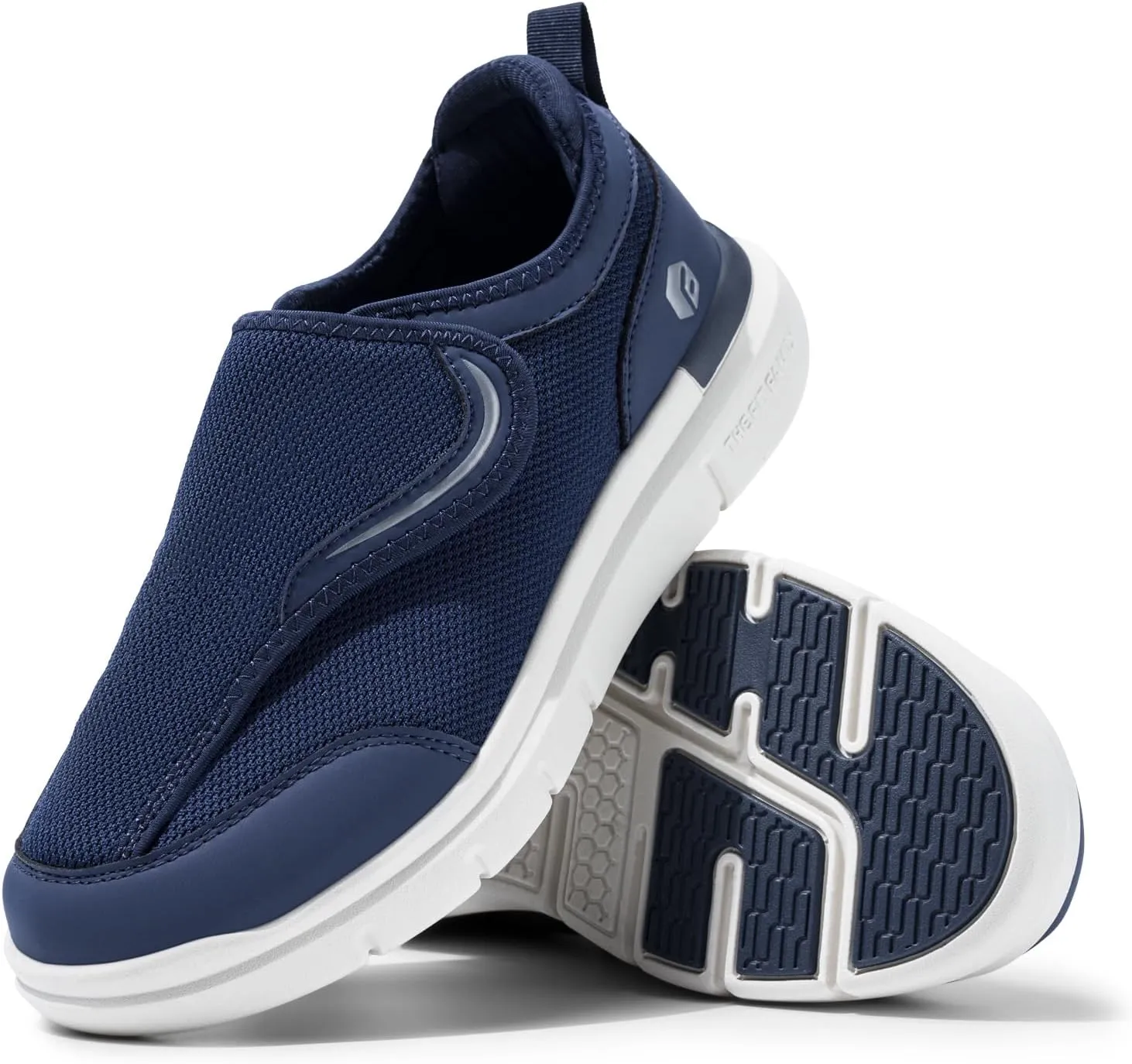 FitVille Diabetic Shoes for Men Wide Width for Swollen Feet, Extra Wide Shoes for Men with Fully Adjustable Straps
