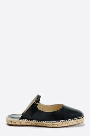 Intentionally Blank Reports Espadrille Slip-On - Black