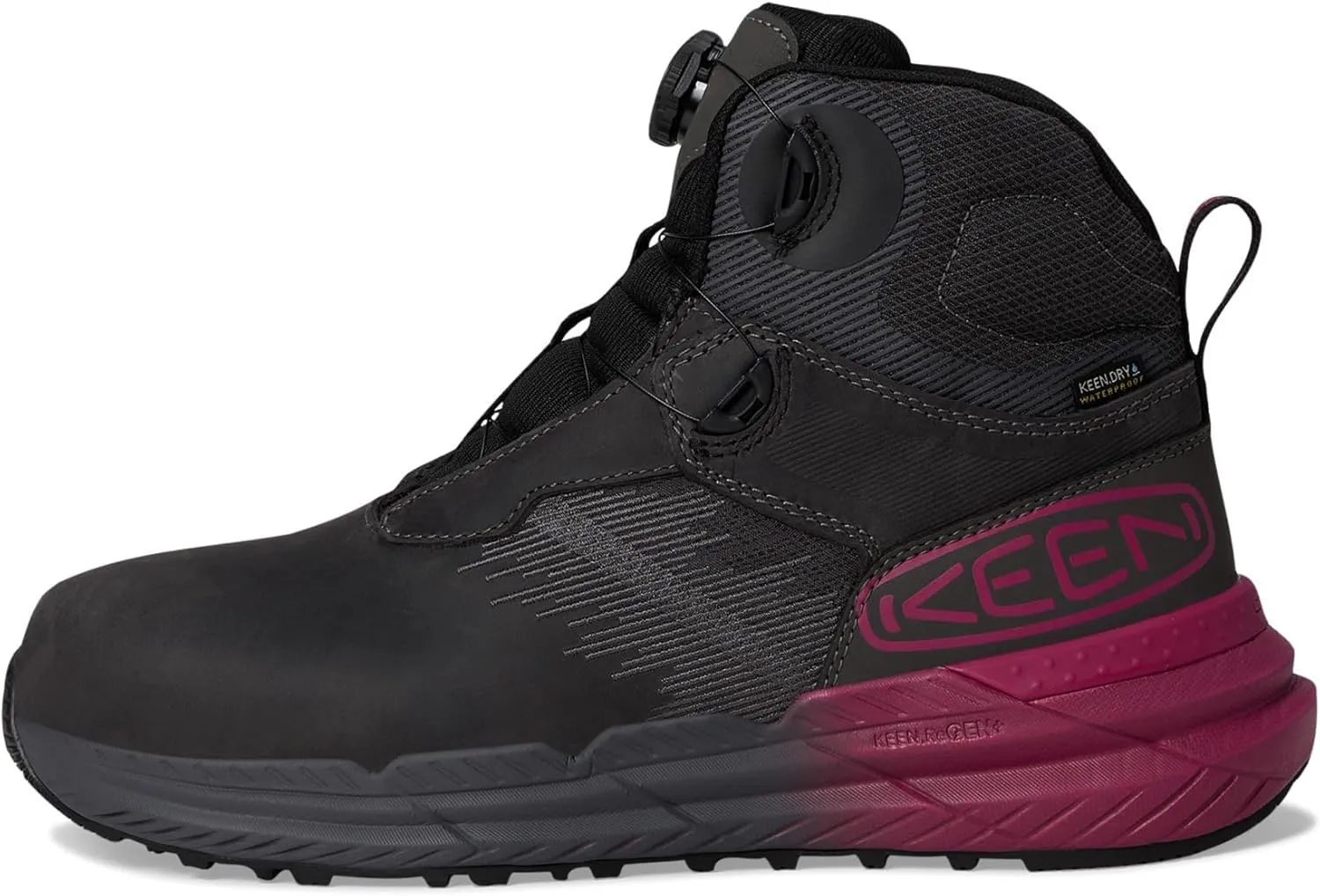KEEN Utility Women's Snapline Rf Waterproof Boot (Carbon-Fiber Toe) Work