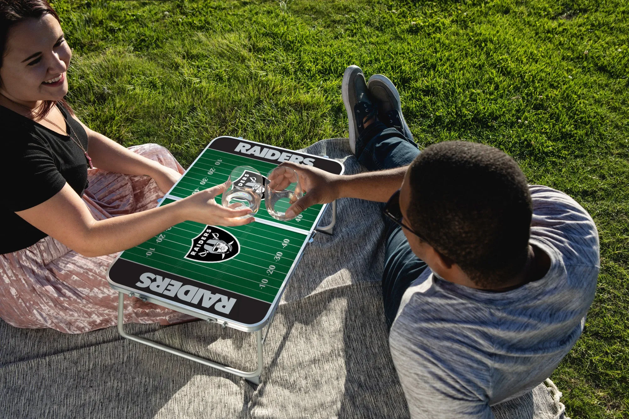 Las Vegas Raiders - Concert Table Mini Portable Table