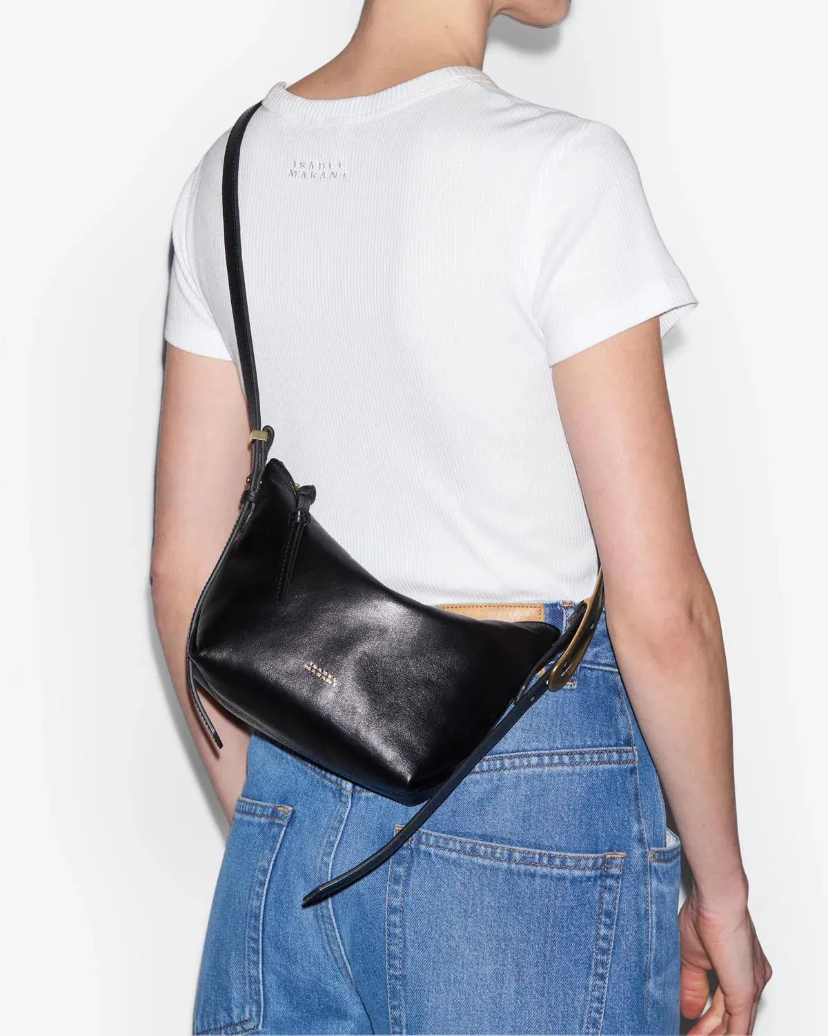 Leyden Mini Shoulder Bag in Black