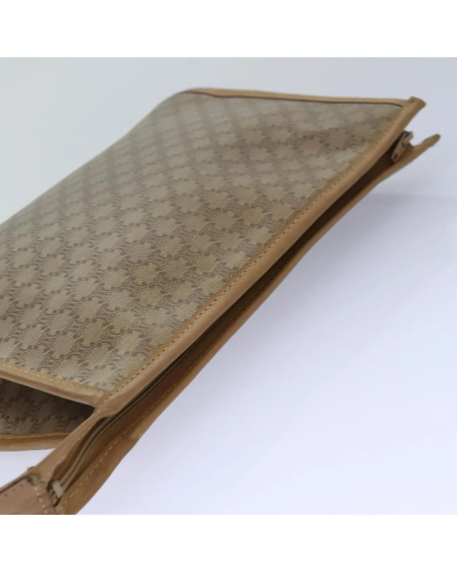 Macadam Canvas Clutch Bag with Authenticated Design