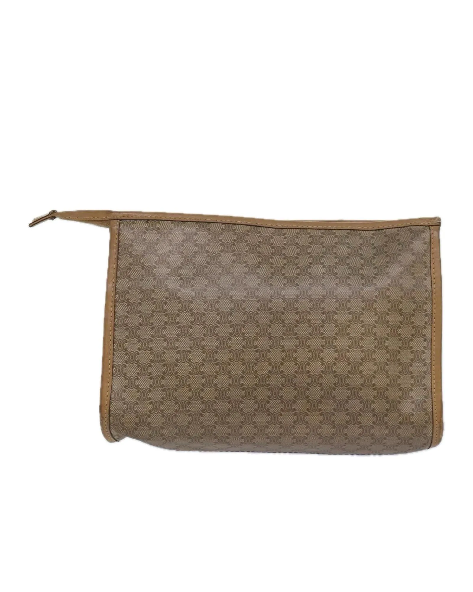 Macadam Canvas Clutch Bag with Authenticated Design
