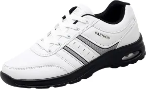 Men Casual Leather Night Reflective Travel Running Plus Size Sneakers Casual Shoes Sneaker Shelf for Men