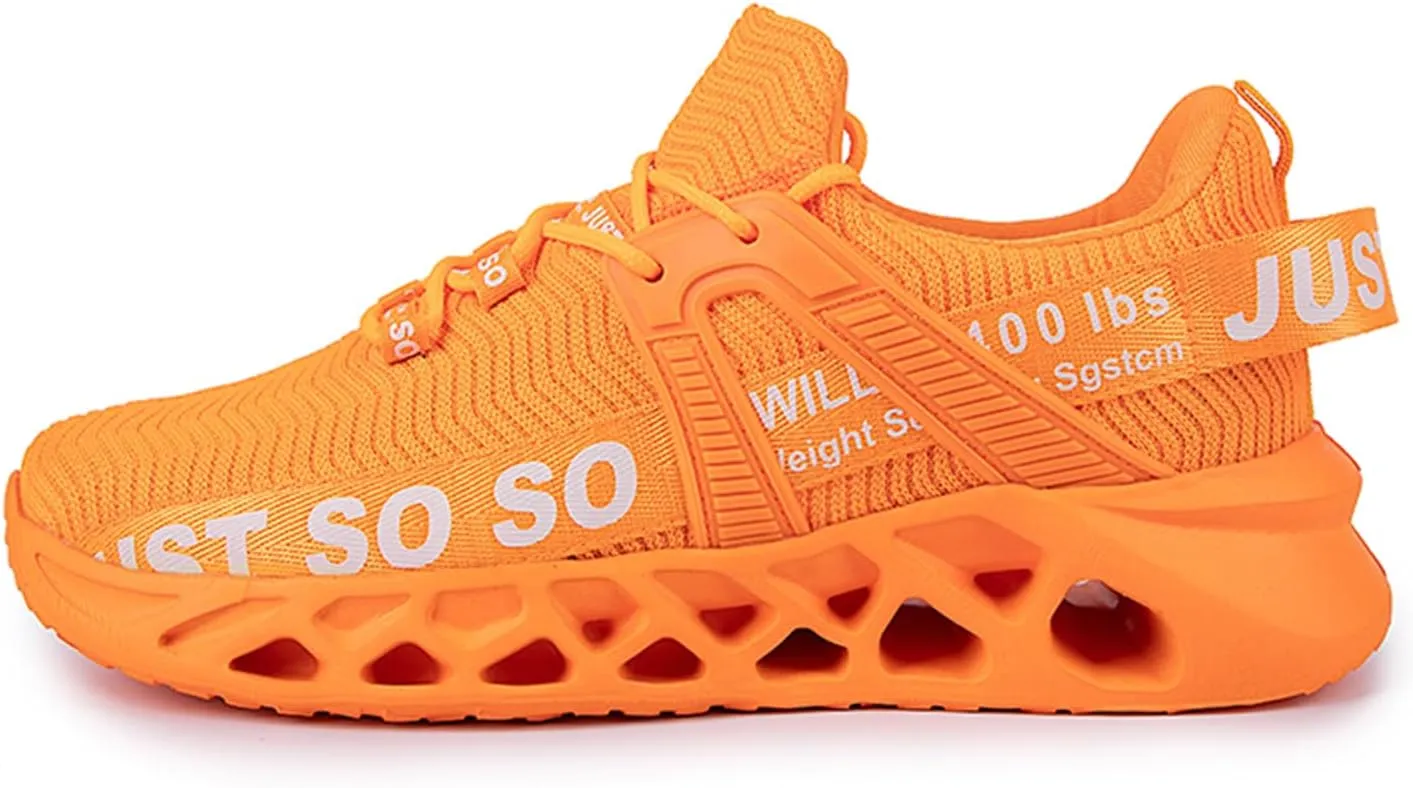 Mens Running Shoe Walking Blade Athletic Tennis Shoes Just So So Non Slip Shoes Men Fashion Sneakers