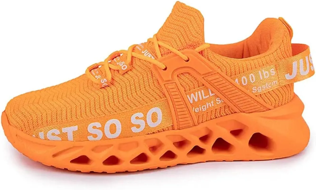 Mens Running Shoe Walking Blade Athletic Tennis Shoes Just So So Non Slip Shoes Men Fashion Sneakers