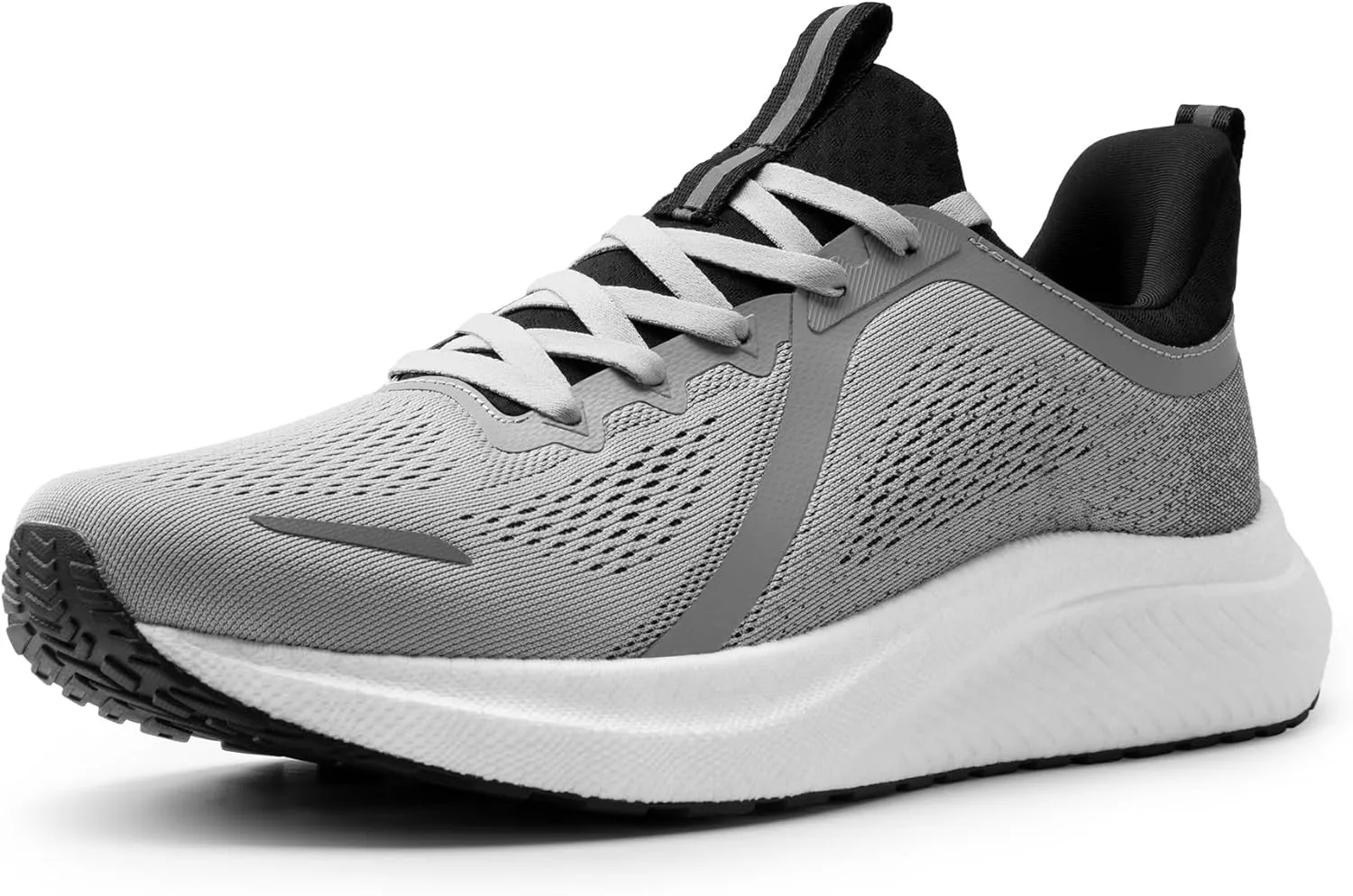 Men's Slip On Walking Shoes DreamLife Non Slip Athletic Gym Workout Comfortable Lightweight Running Tennis Sneakers