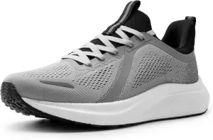 Men's Slip On Walking Shoes DreamLife Non Slip Athletic Gym Workout Comfortable Lightweight Running Tennis Sneakers