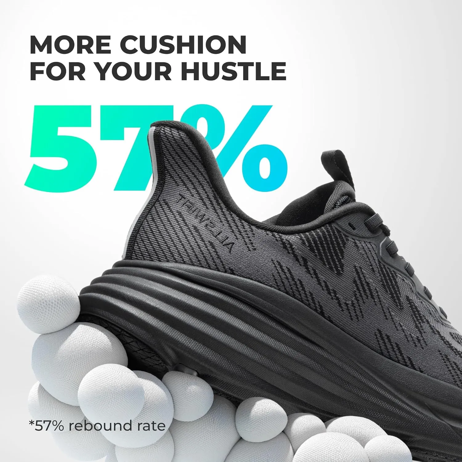 Men's Slip On Walking Shoes Hands-Free Cushion Running Tennis SwiftPlush Non-Slip Comfortable Workout Gym Athletic Fashion Sneakers