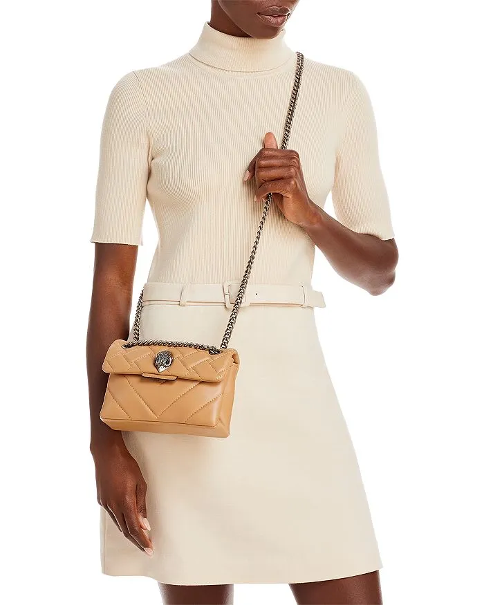 Mini Kensington Leather Crossbody Bag KURT GEIGER LONDON