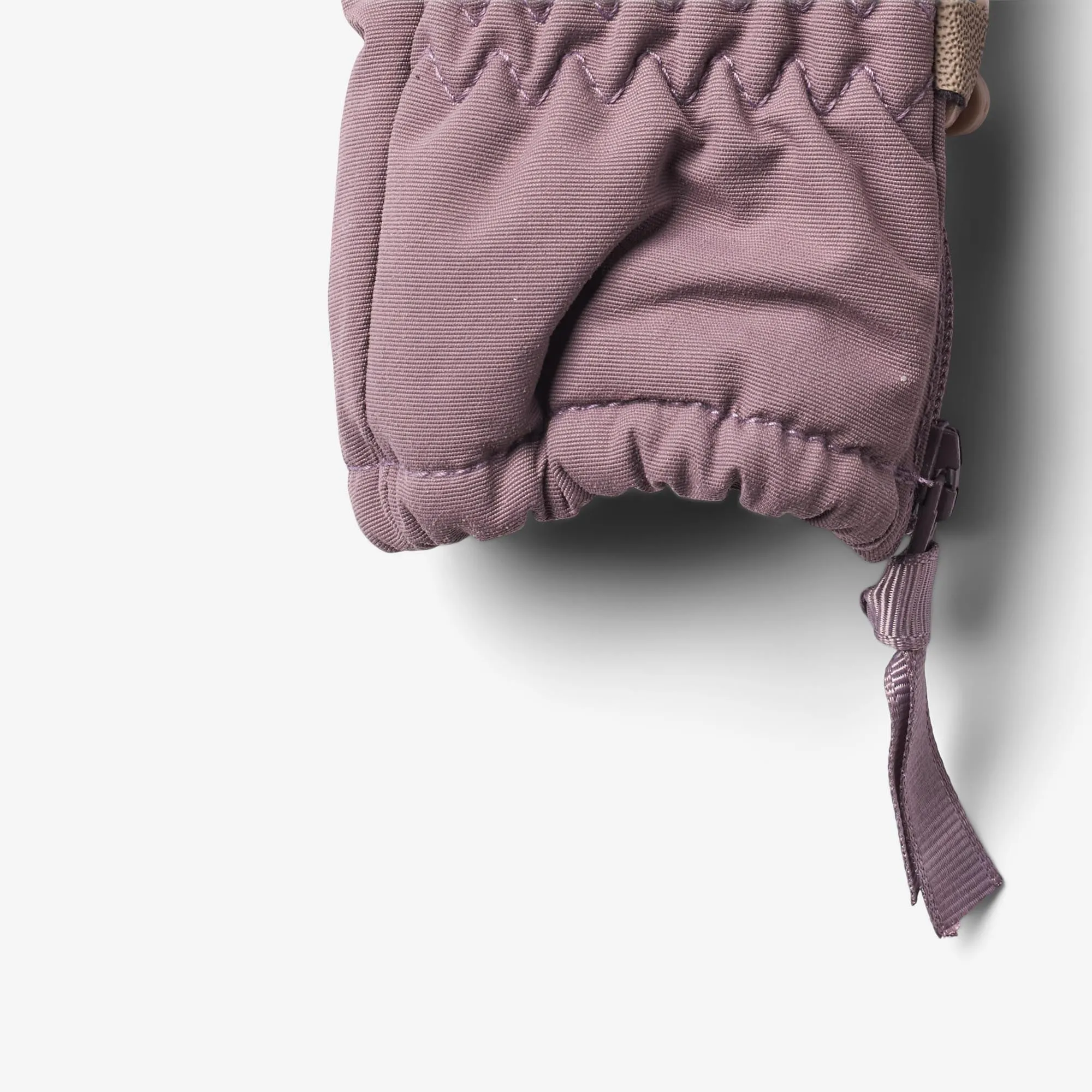Mittens Zipper Tech - dry lilac