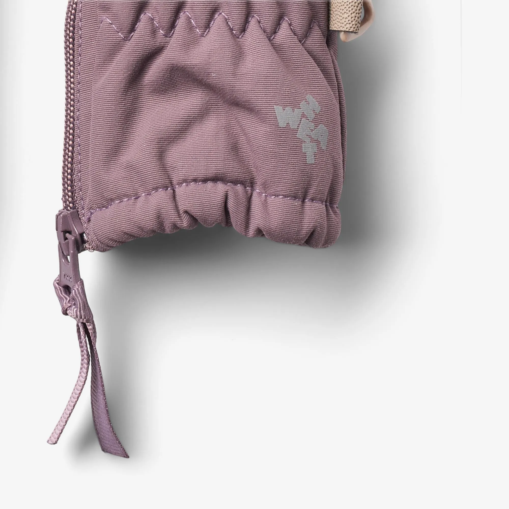 Mittens Zipper Tech - dry lilac
