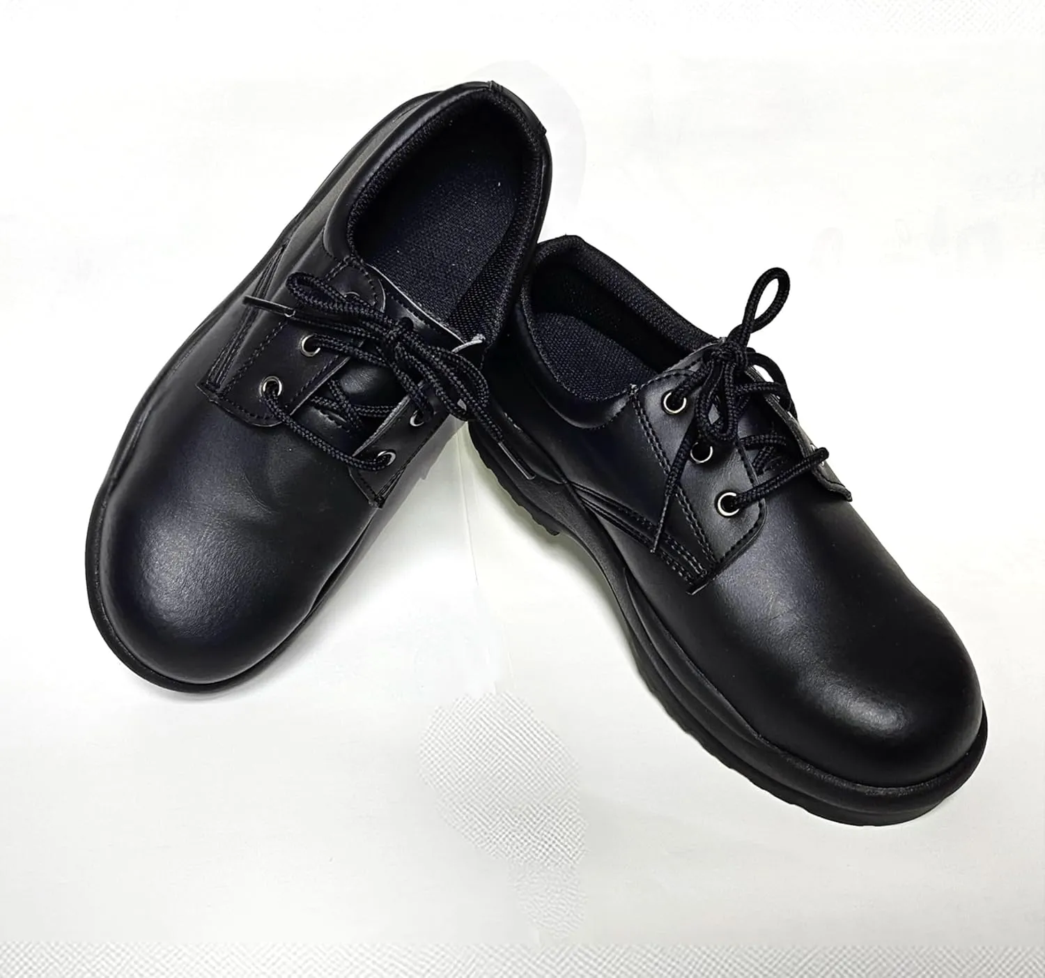 MMN Non Slip Work Shoes for Men Women Steel Toe Slip Resistant Waterproof Leather Oxford for Food Service Restaurant Staff & Chef
