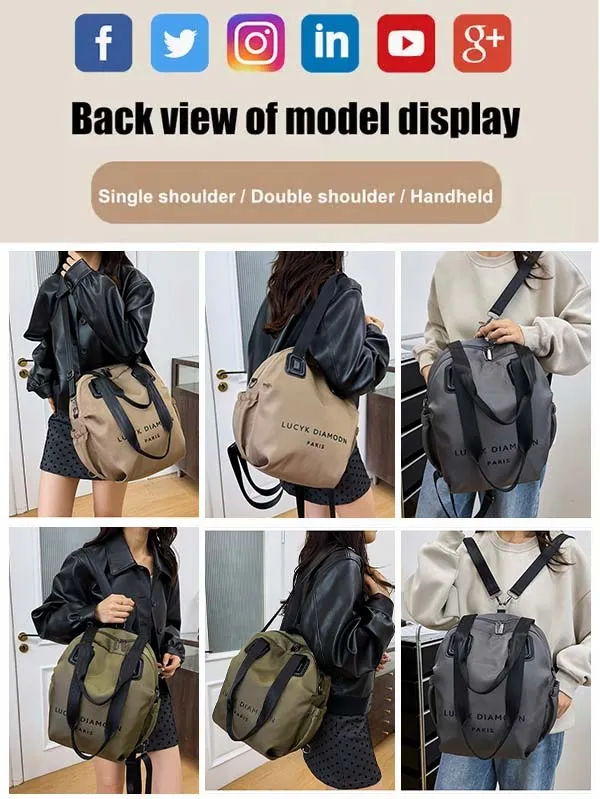 New Year Specials 50% OffStylish and minimalist 3-in-1 multifunctional backpack