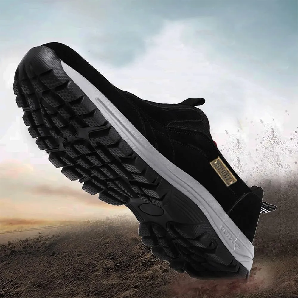 Nisza Dallader Orthopedic Walking Shoes Hiking Shoes Mens, Comfortable Waterproof Dallader Shoe, Slip-On Outdoor Sneakers