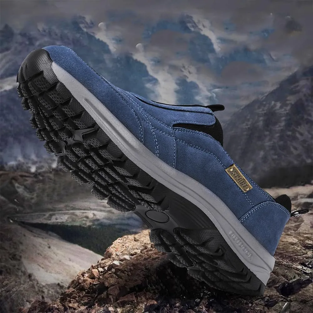 Nisza Dallader Orthopedic Walking Shoes Hiking Shoes Mens, Comfortable Waterproof Dallader Shoe, Slip-On Outdoor Sneakers