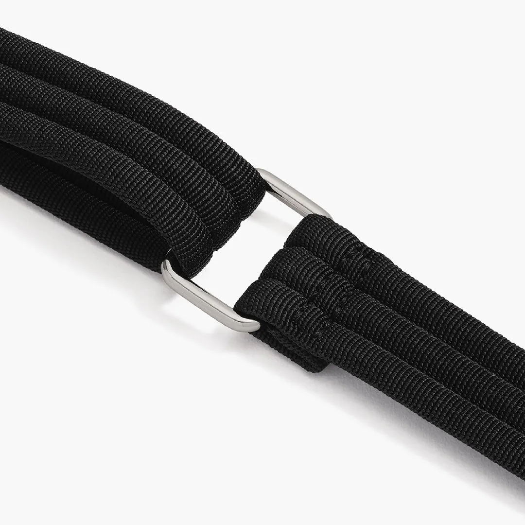 Nouvelle - Recycled Nylon - Black / Silver / Grey