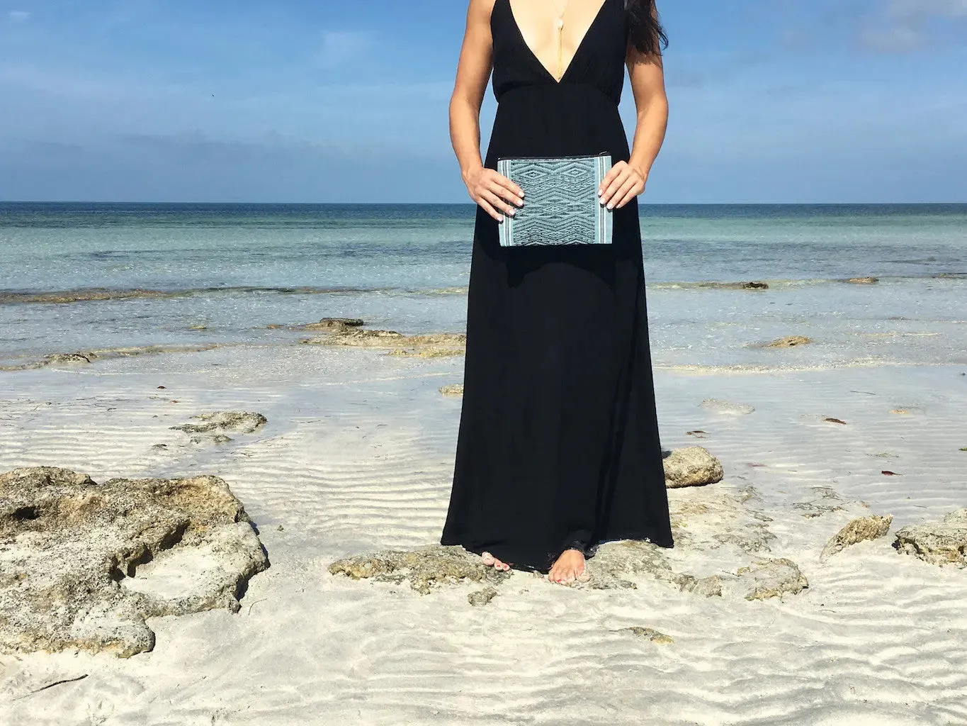 Ocean Tribal Clutch