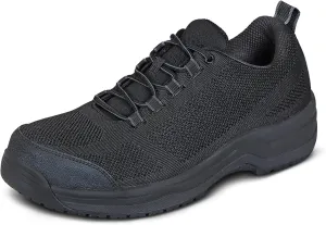 Orthofeet Men's Orthopedic Comp-Toe Cobalt Work Shoes