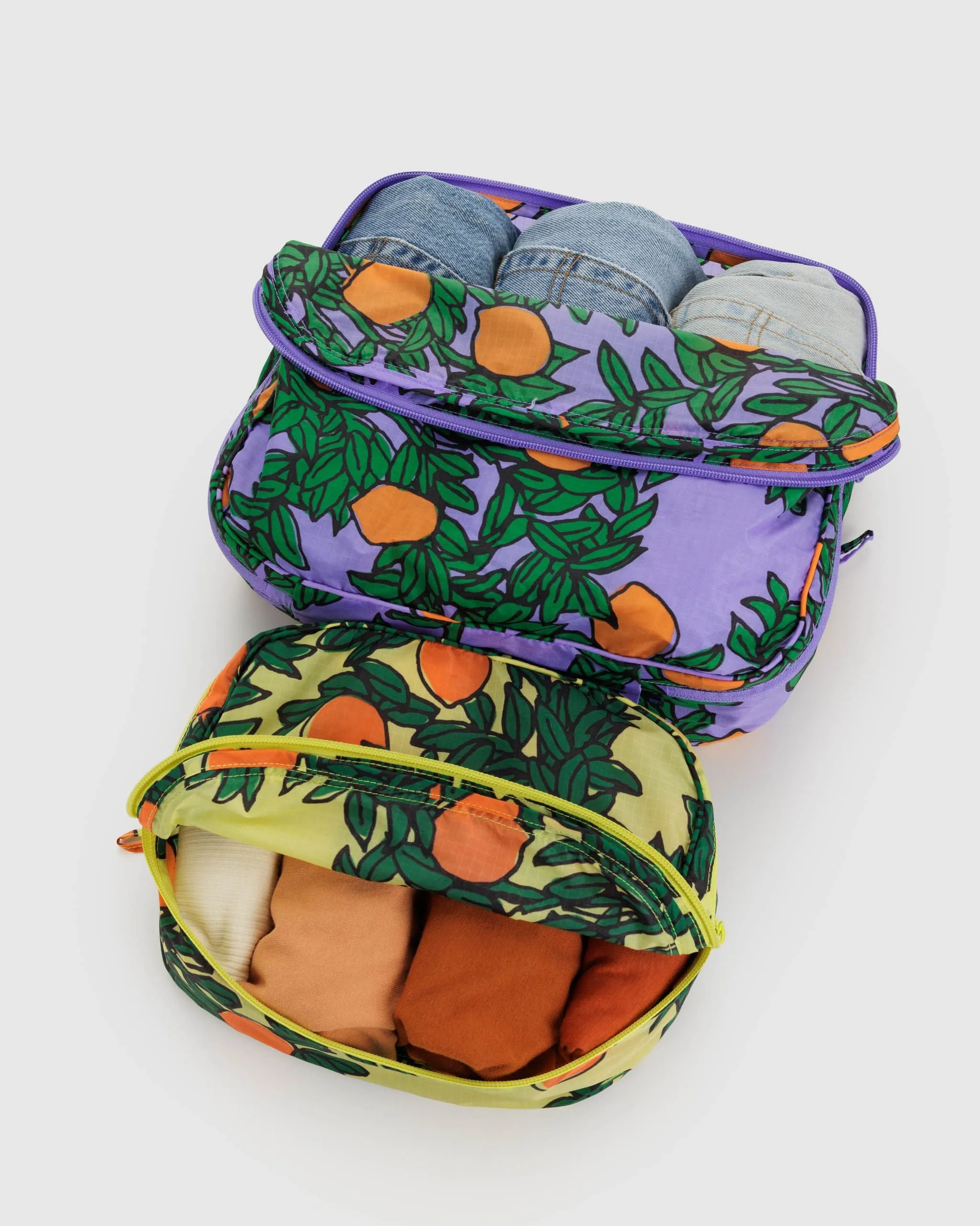 Packing Cube Set - Orange Trees