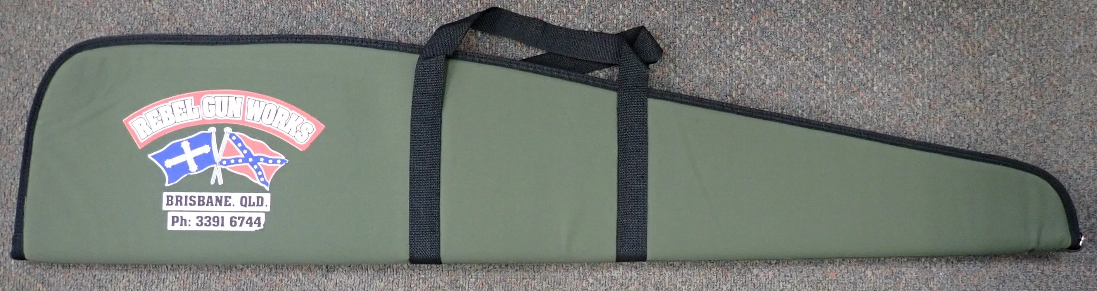 Rebel Gun Works Green Soft Gun Bag 44"