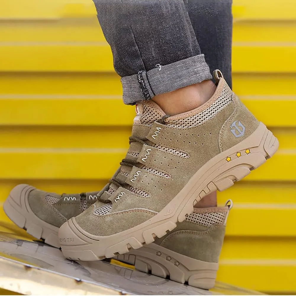 Safety Composite Toe Working Boots,Perfect for Industrial and Construction site, Slippery KitchenManufacture and Warehouse use,
