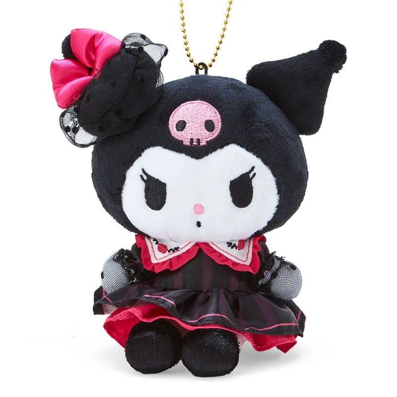 Sanrio Kuromi "Ojosama" plushie mascot