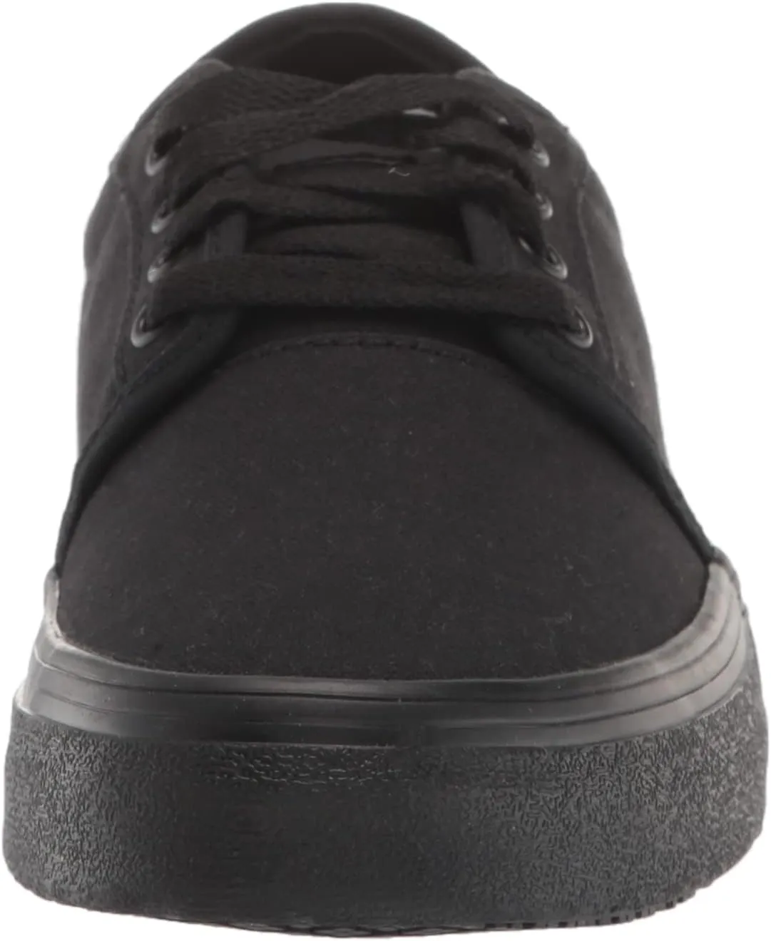 Shoes for Crews Merlin, Men's, Women's, Unisex Slip Resistant Food Service Work Sneakers, Water Resistant, Canvas, Black Or Grey
