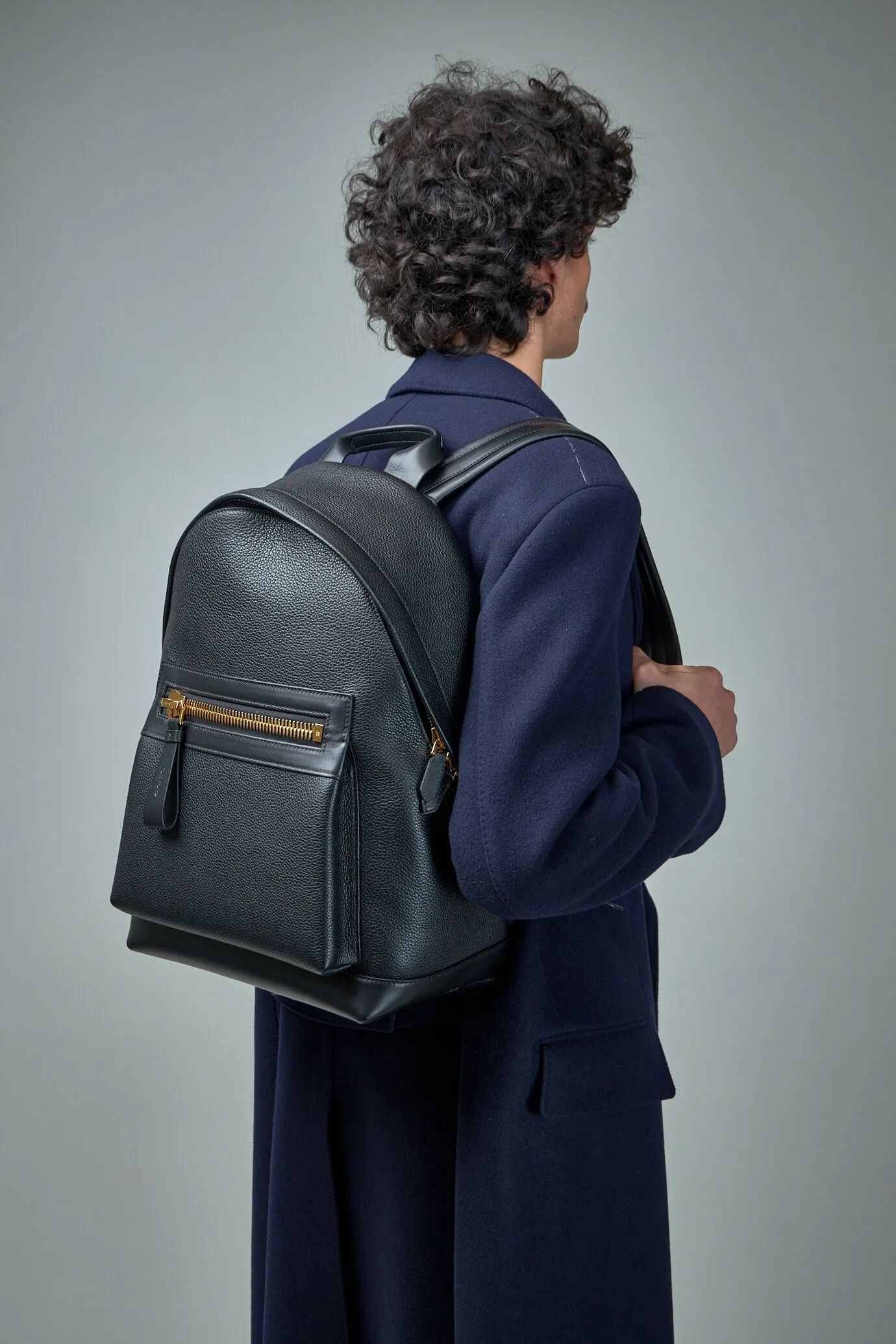 Soft Grain Leather Buckley Backpack