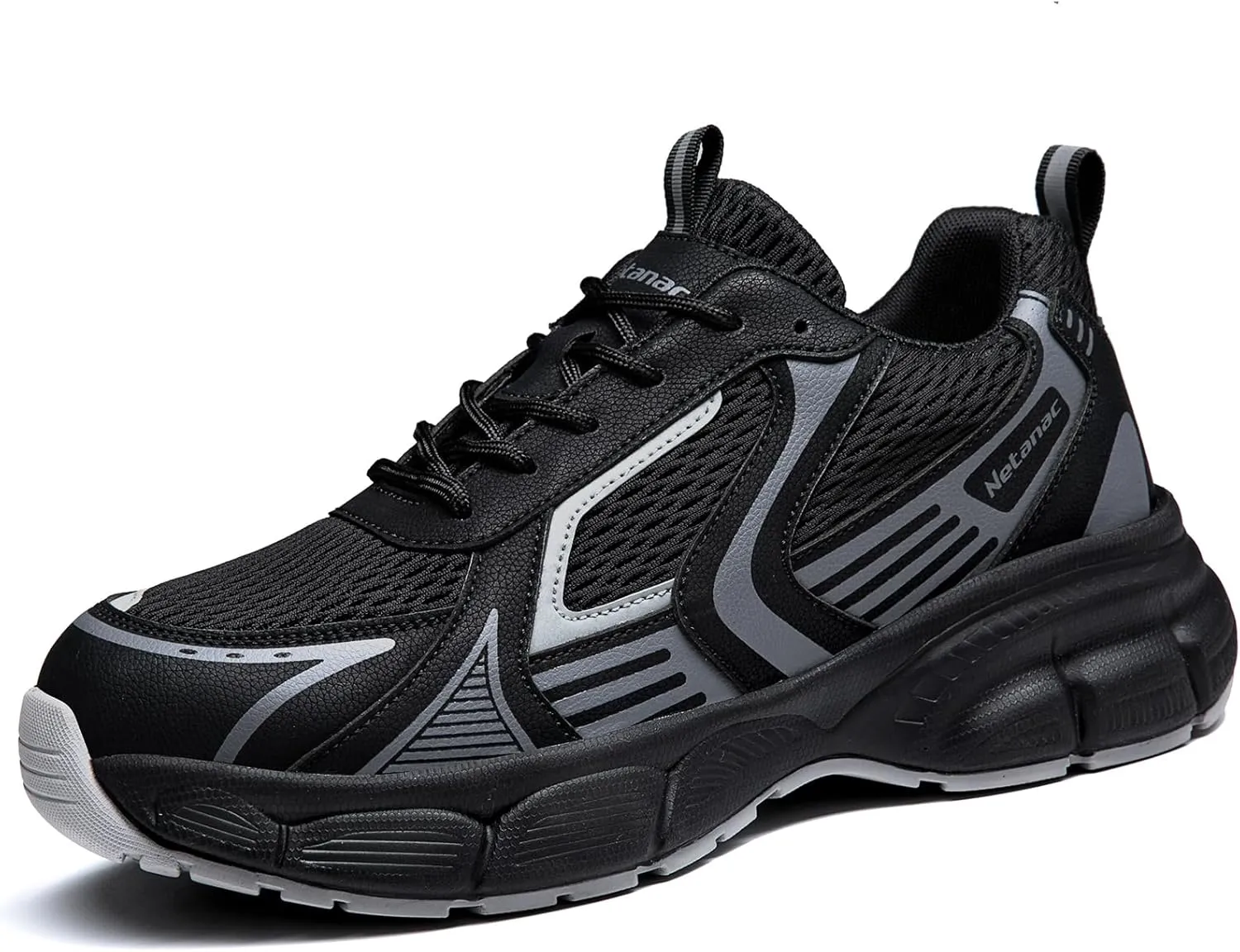 Steel Toe Shoes for Men Women  Durable Soles, Lightweight Comfortable Safety Work Sneakers