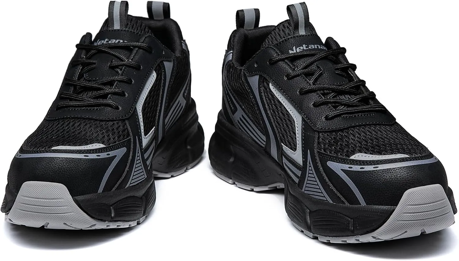 Steel Toe Shoes for Men Women  Durable Soles, Lightweight Comfortable Safety Work Sneakers