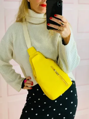 The Milano Sling Bag Yellow