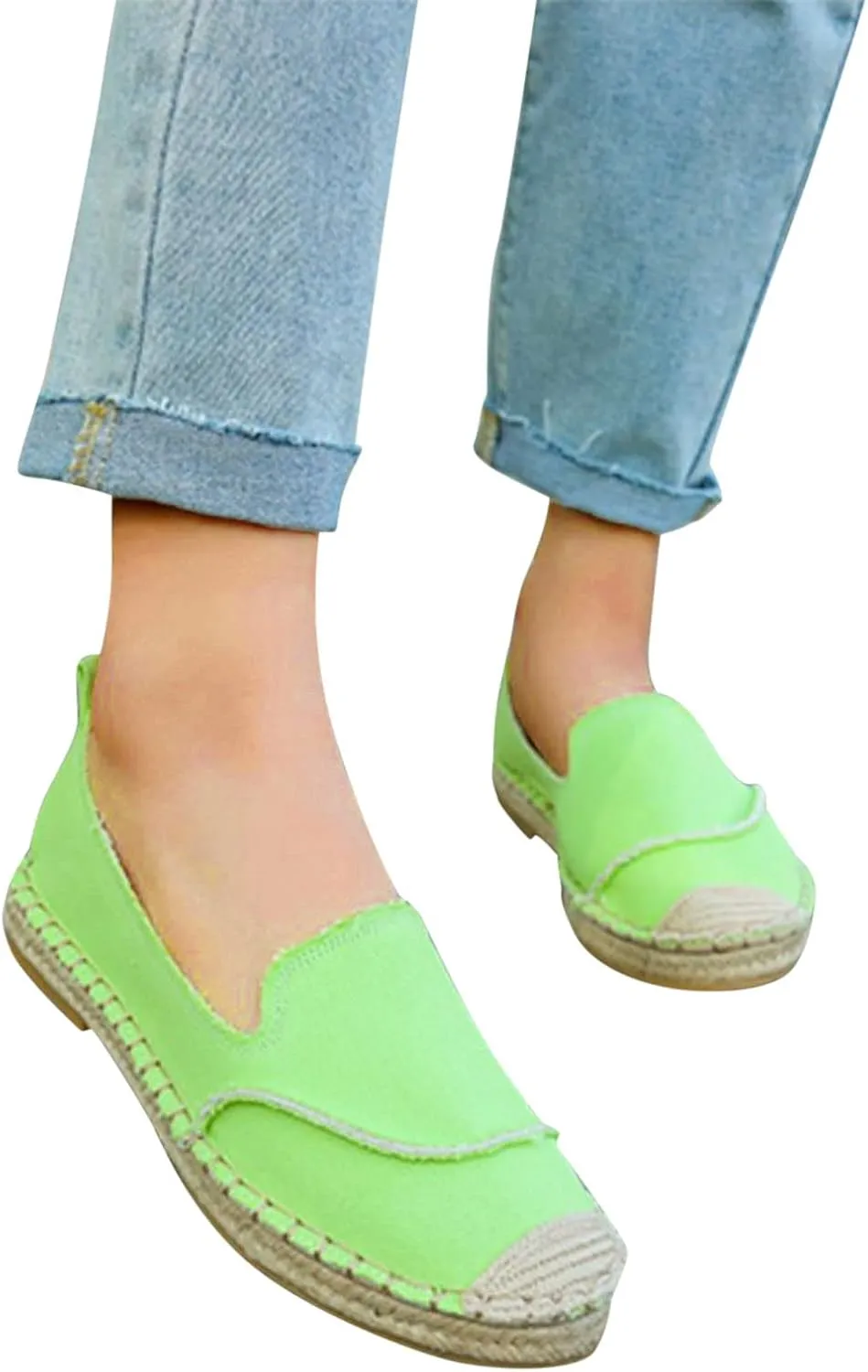 Woman Sandals Size 9 Retro Women's Casual Shallow Shoes Solid Flat Women Casual Dress Shoes 11.5 for Summer